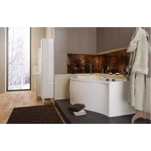 Ванна акриловая Marka One Gracia белая 150х90 см 01гр1590л